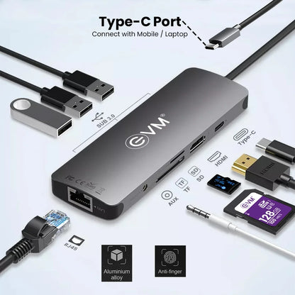 9 in 1 Multiport Docking Station