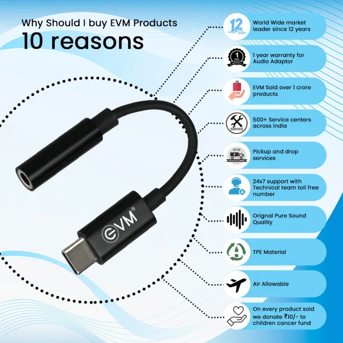 ADAPTER TYPE-C TO 3.5MM JACK